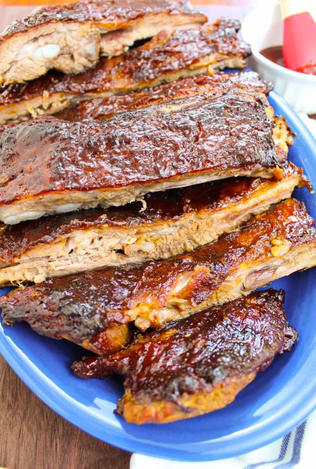 OVEN BAKED BARBECUE PORK RIBS - Maral In The Kitchen