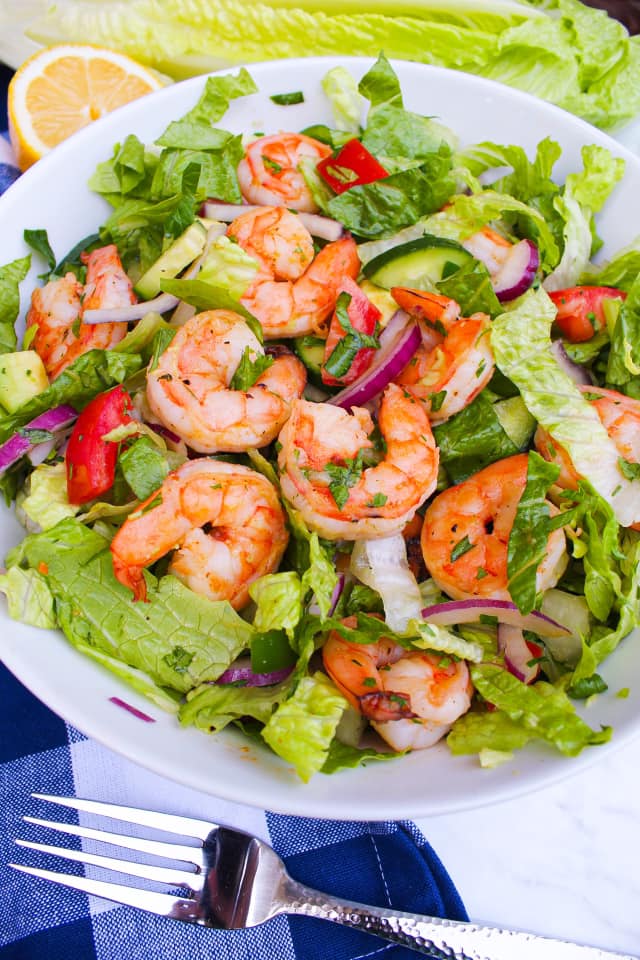 Shrimp Avocado Salad Recipe – Maral in the Kitchen