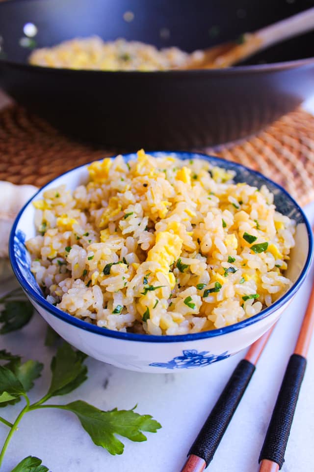 JAPANESE GARLIC FRIED RICE – Maral in the Kitchen