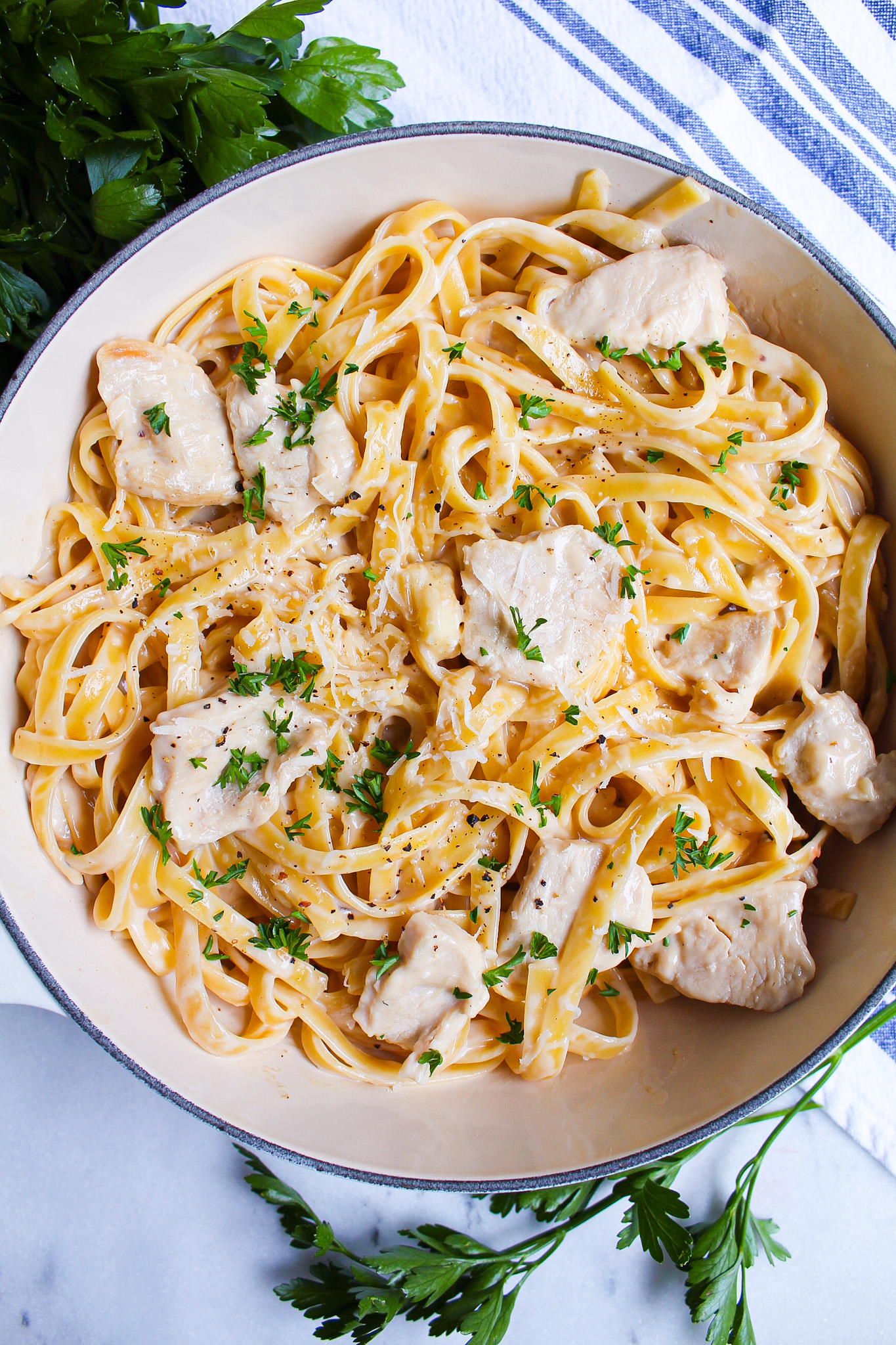 Chicken Fettuccine Alfredo – Maral in the Kitchen